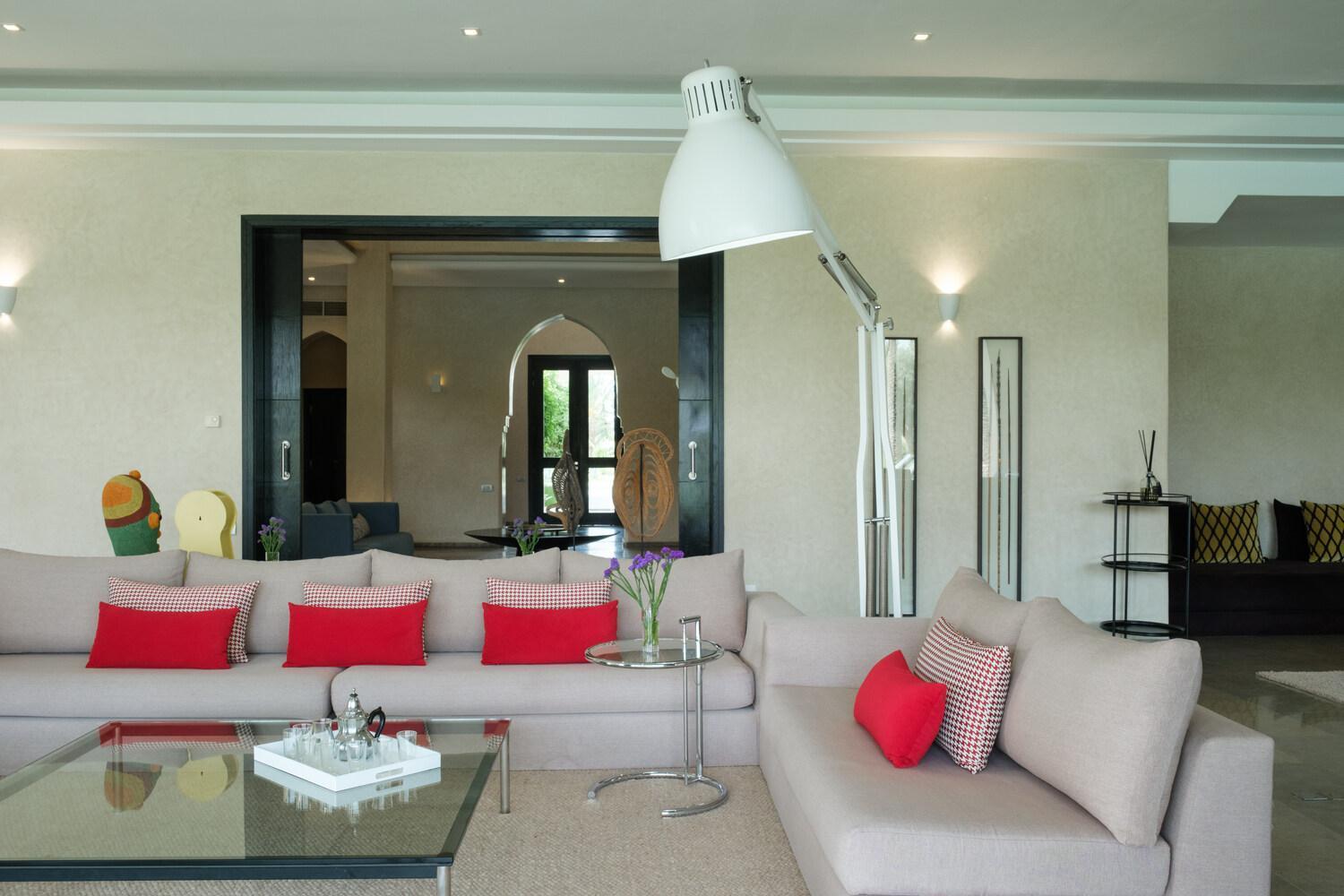 Adnaa - Modern Villa With 2 Pools, Sauna, Hammam, Tennis Court & Home Cinema Douar Caid Layadi Exterior photo