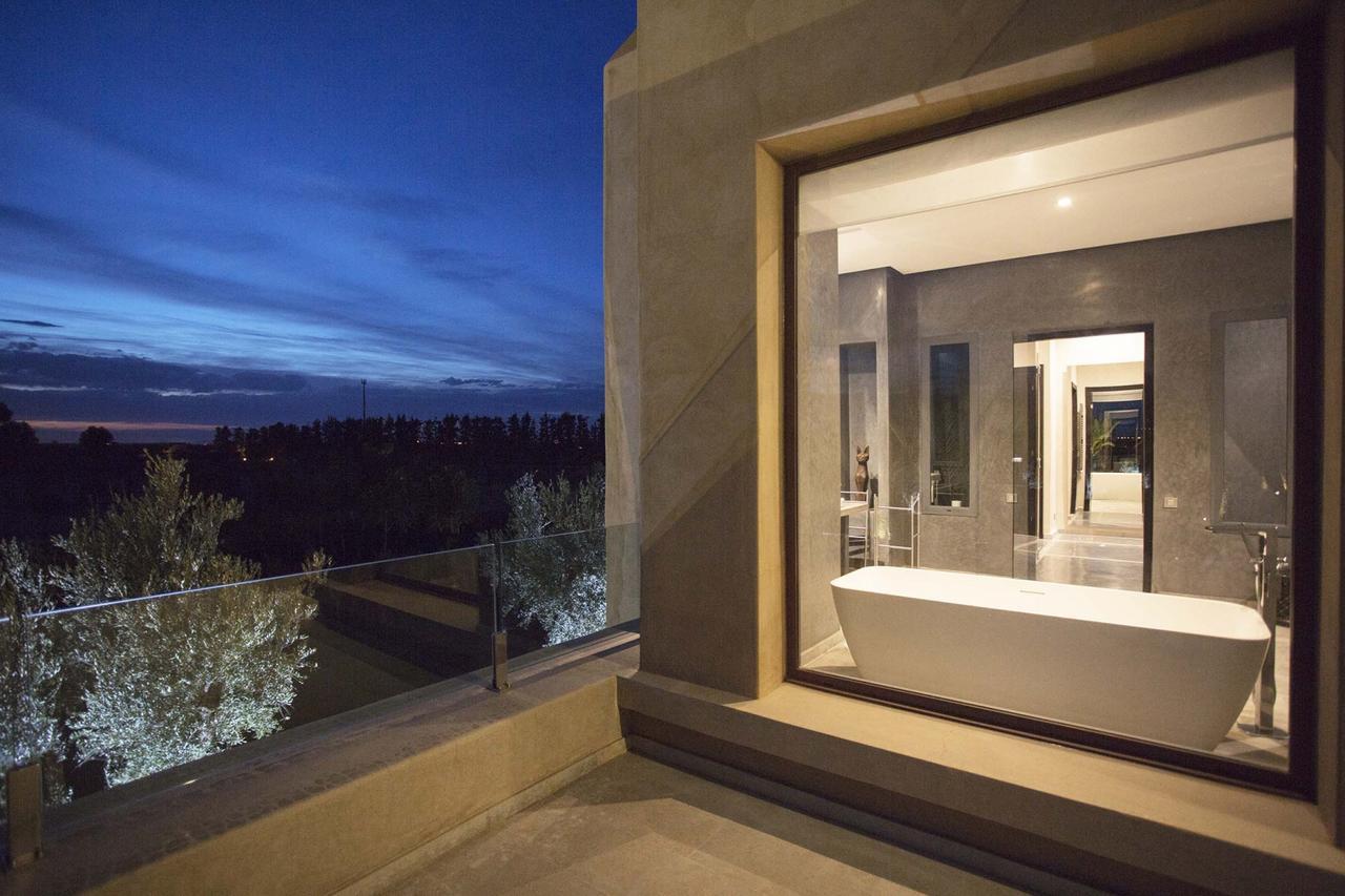 Adnaa - Modern Villa With 2 Pools, Sauna, Hammam, Tennis Court & Home Cinema Douar Caid Layadi Exterior photo